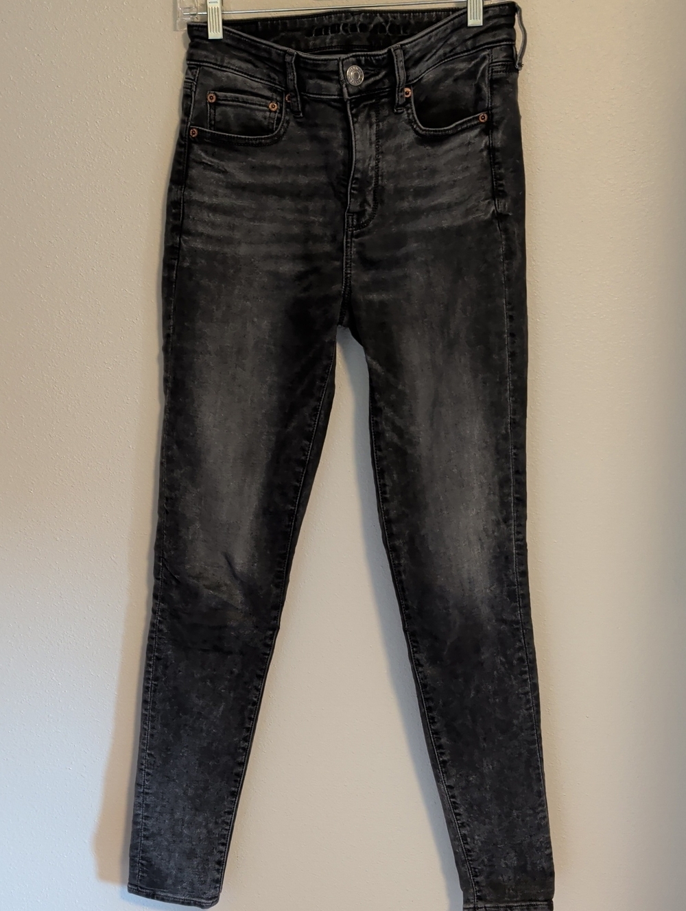 American Eagle Outfitters Women's Soft Knit Hi-Rise Jeggings 6 LONG
